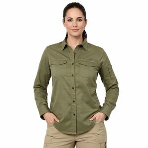5.11 Tactical Women’s Long Sleeve Nikita Shirt - XL Sage Green NWT